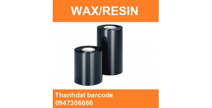 Mực in mã vạch WAX/RESIN Ribbon